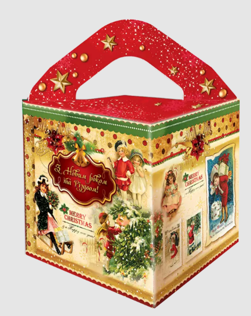 Подарунок новорічний РАДУНКА Ретро, 950г